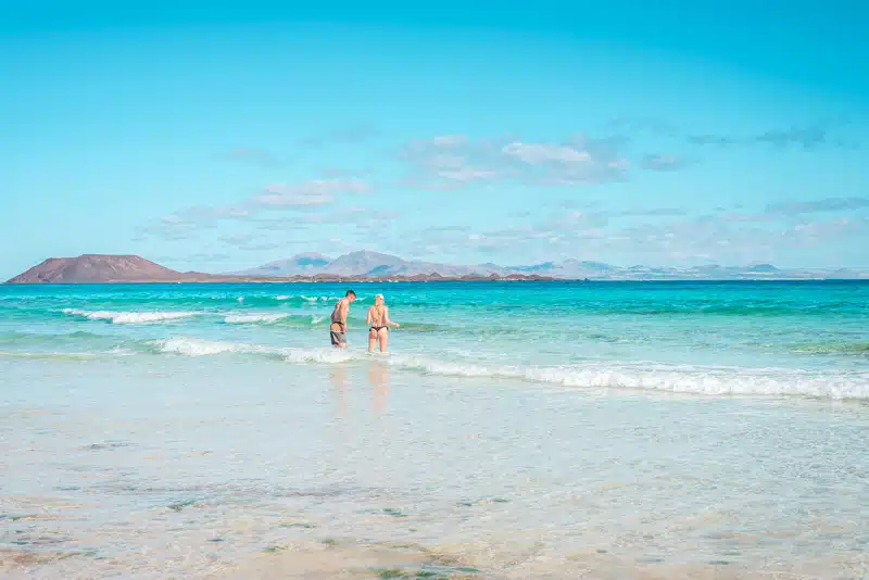 Fuerteventura im Winter Baden Urlaub am Meer