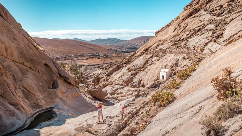 Las Penitas Fuerteventura Wandern Kanaren Winter
