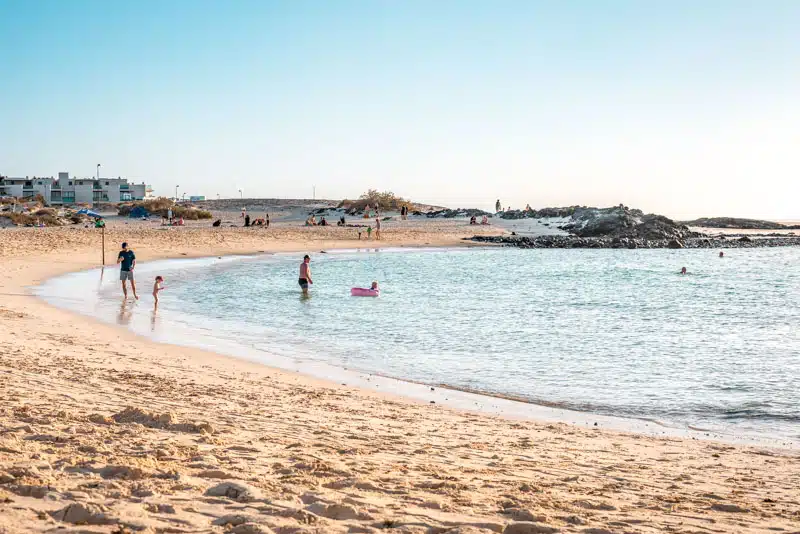Strand von El Cotillo Fuerteventura Kanaren