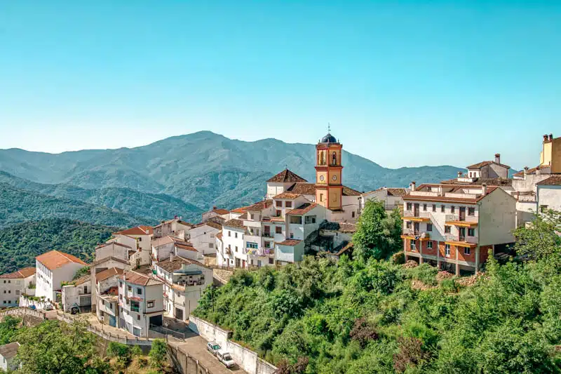 Algatocin Weiße Dörfer Andalusien Algatocin Weiße Dörfer Andalusien