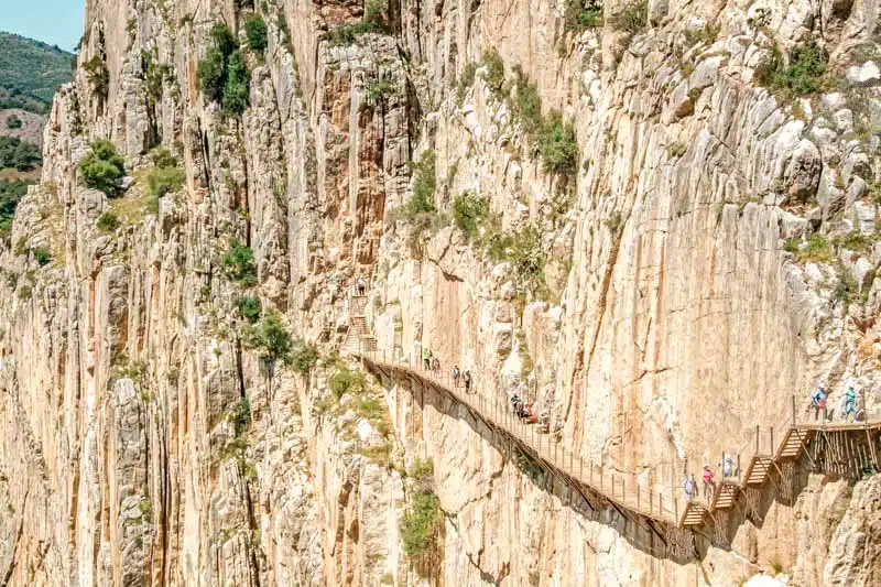 Caminito del Rey andalusien Caminito del Rey andalusien