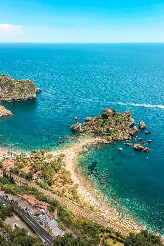 Isola Bella Taormina sizilien