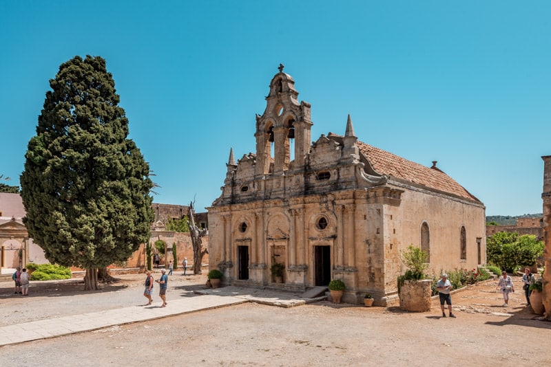 Kreta Kloster Arkadi Rethymnon tipps