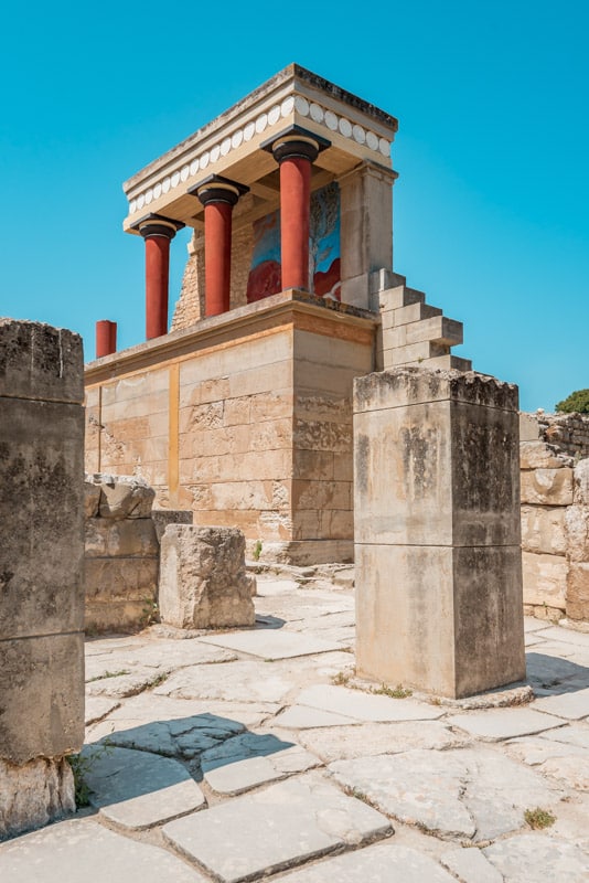 Kreta Reisetipps Knossos Palast Erfahrung