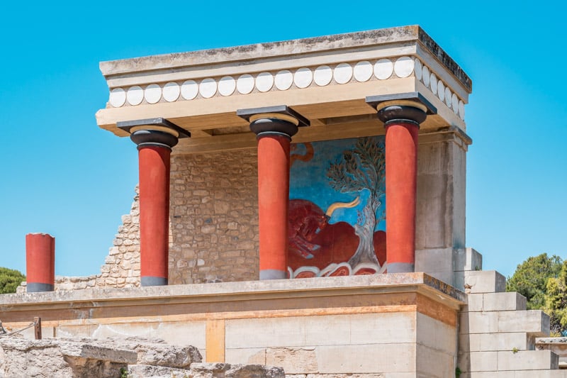 Kreta Reisezeit für Kultur Tipps Knossos