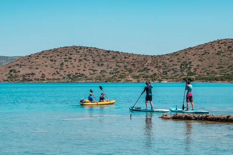 Kreta Tipps Wassersport SUP Griechenland