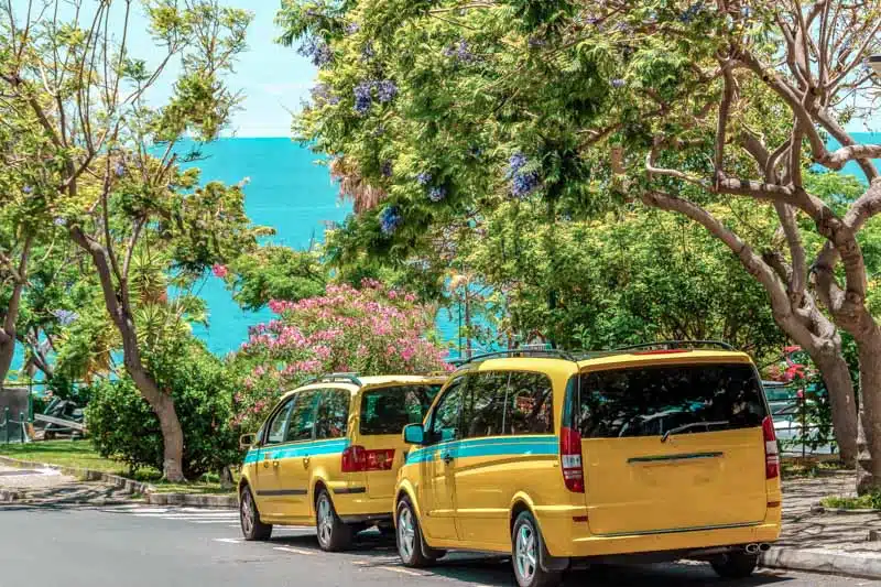 Madeira Taxi fahren Tipps