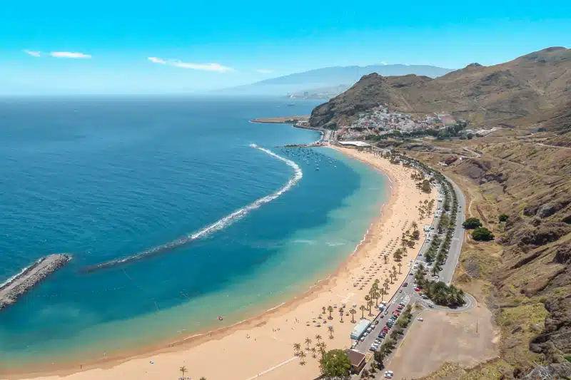 Playa de las Teresitas beach Playa de las Teresitas beach