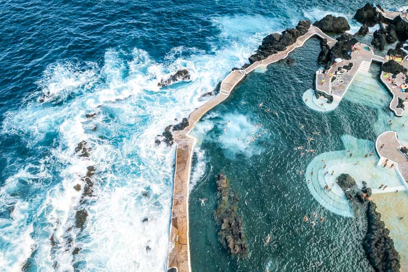Porto Moniz madeira portugal