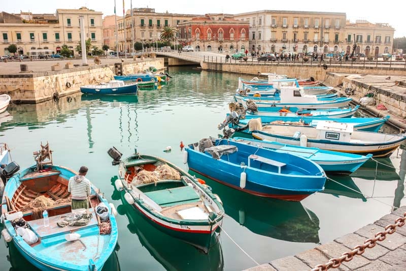 Syrakus Sizilien Italien Urlaub