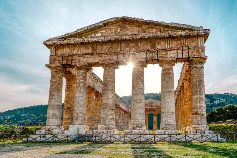 Tempel von Segesta sizilien