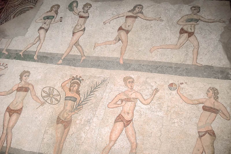 Villa Romana del Casale sizilien