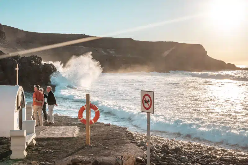 Wetter Kanaren Wind Meer Flut