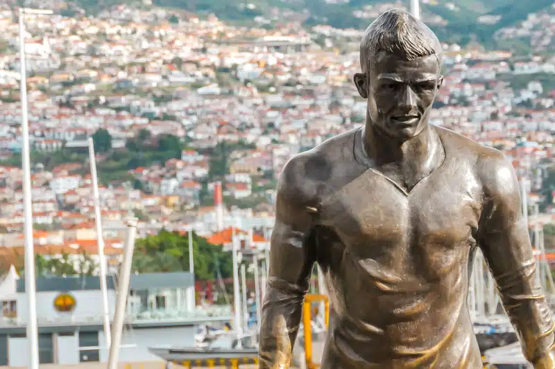 christiano ronaldo airport madeira