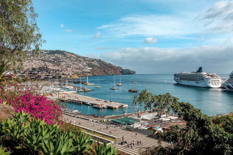 madeira funchal hafen anreise