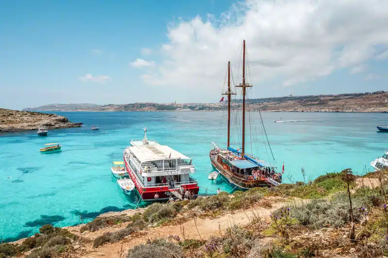 malta Blaue Lagune Comino
