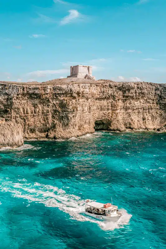 malta Comino Tower