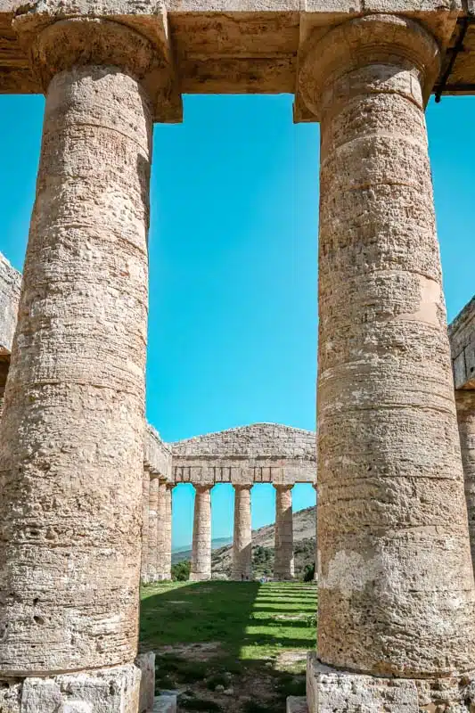 sizilien Tempel von Segesta