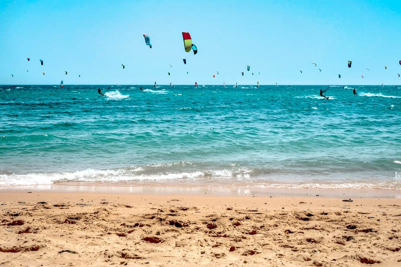 windsurfer spanien andalusien
