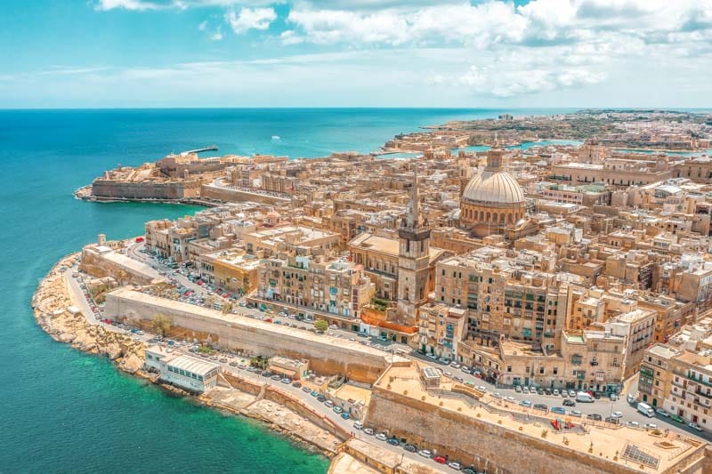Malta-Warme-Winter-Reiseziele-Europa-Valetta